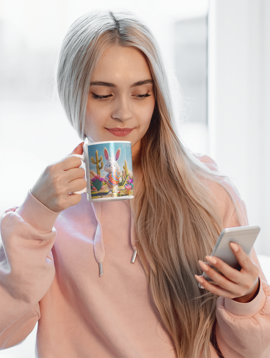 Easter Bunny Desert Mug