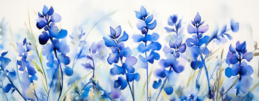 Bluebonnets Graphic PNG File