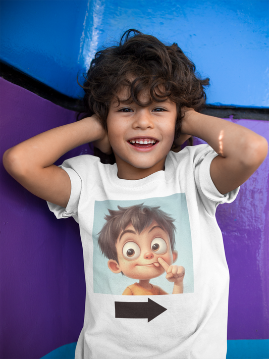 Nose Picker Toddler Short Sleeve Tee