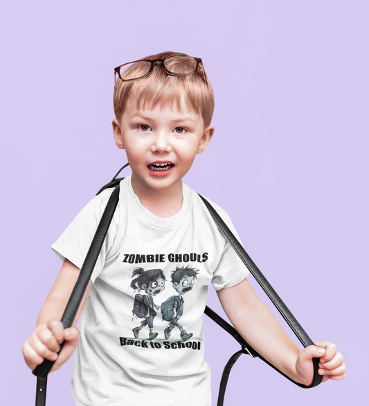 Zombie Ghouls Back to School Youth Short Sleeve T-Shirt