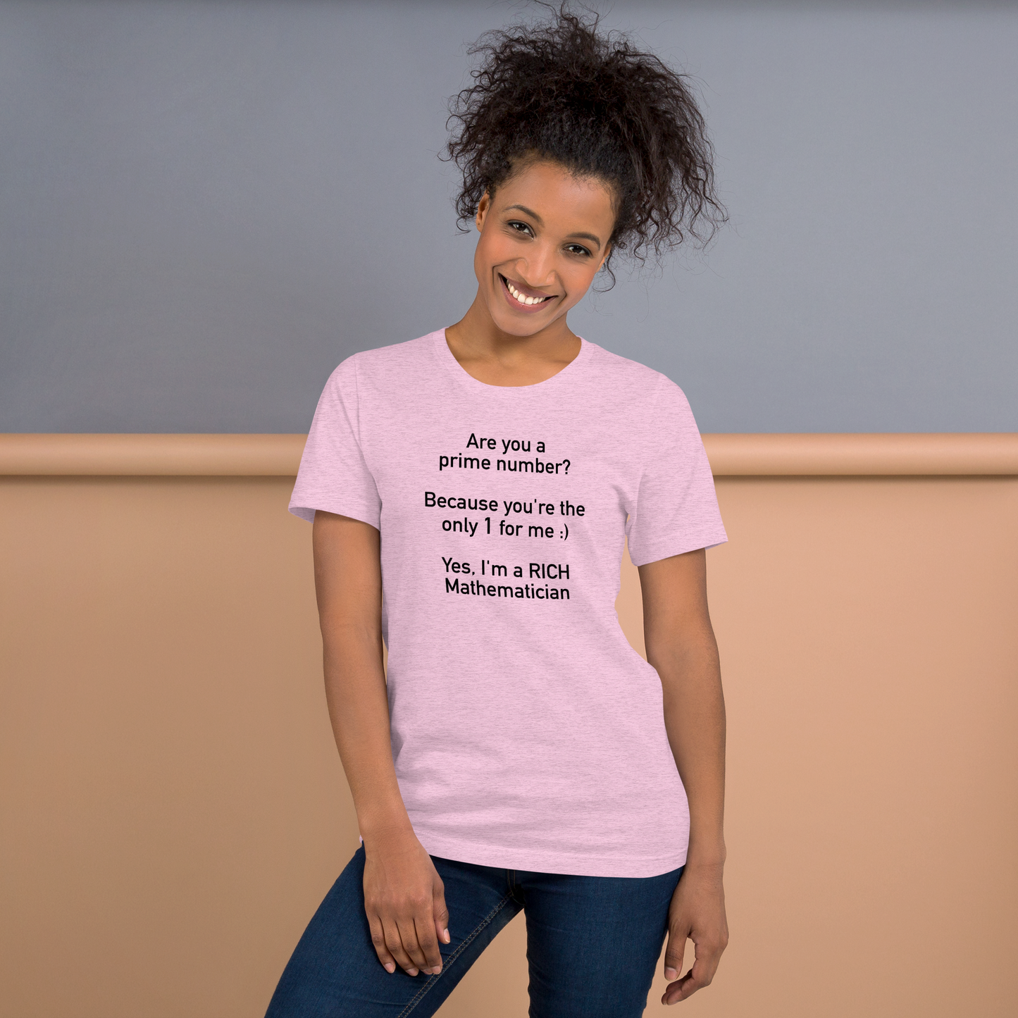 Mathematician Pick Up Line Unisex t-shirt