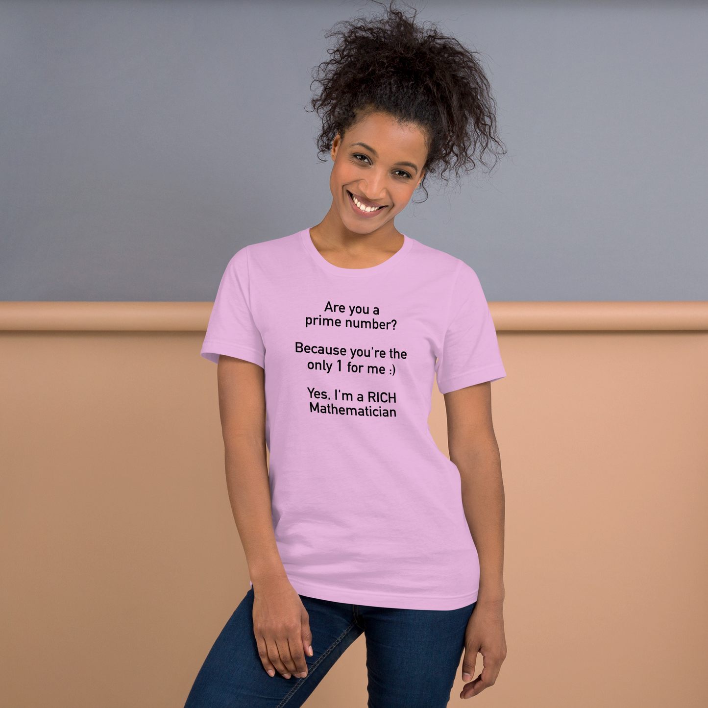 Mathematician Pick Up Line Unisex t-shirt