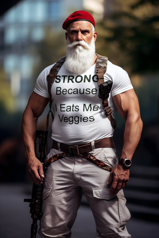 Strong Veggies Unisex t-shirt